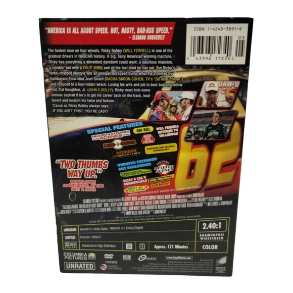 Talladega Nights The Ballad of Ricky Bobby DVD 2006 BestBuy Exclusive Widescreen - Picture 3 of 6